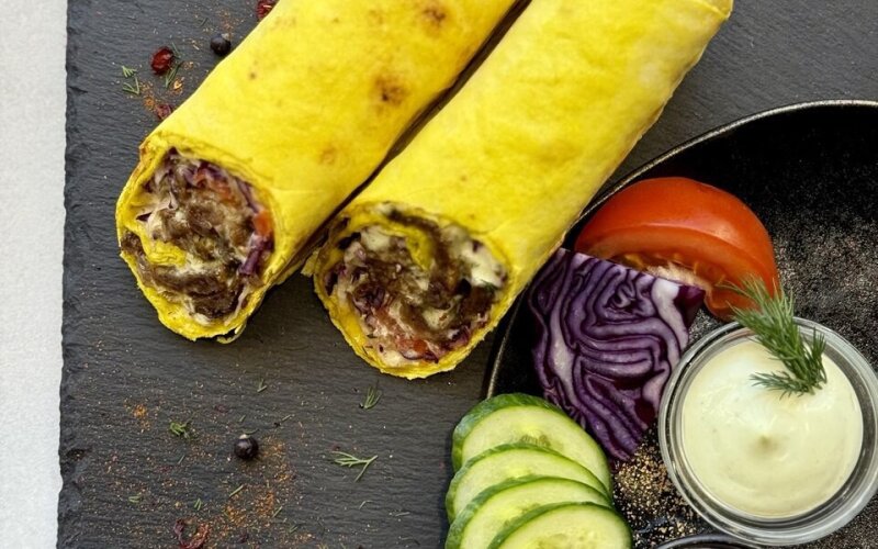 Шаурма «Терияки» с говядиной