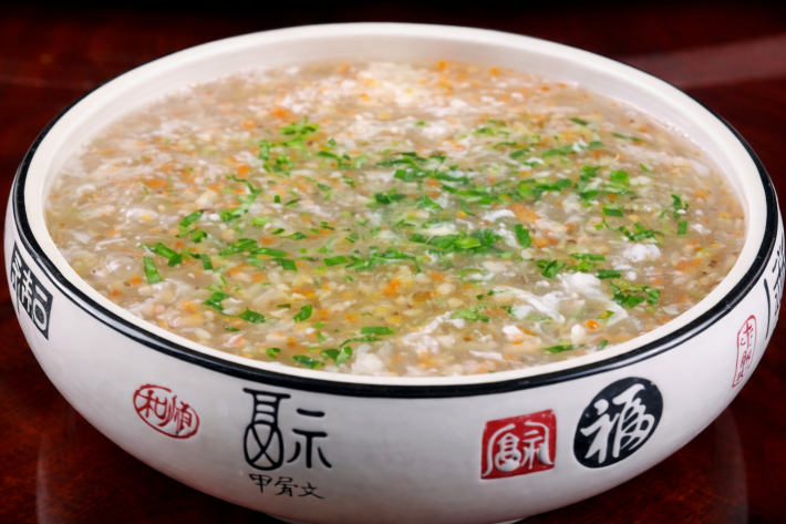 Суп «Сиху» с говядиной и тофу