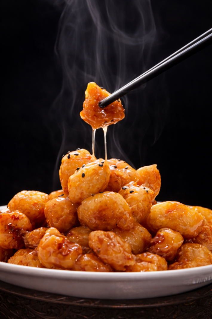 Курица в кисло-сладком соусе