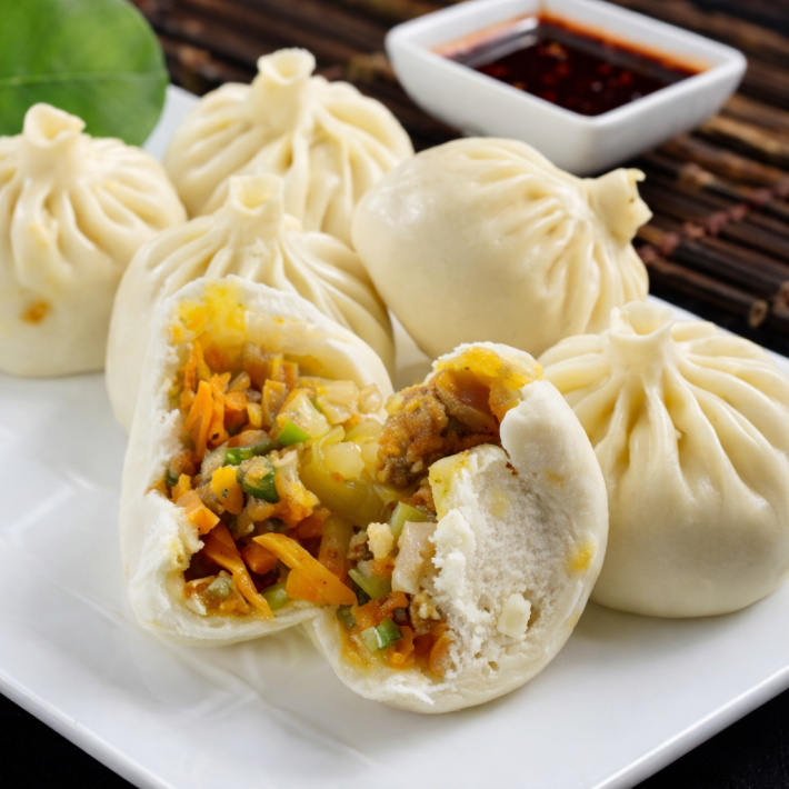 Баоцзы с овощами