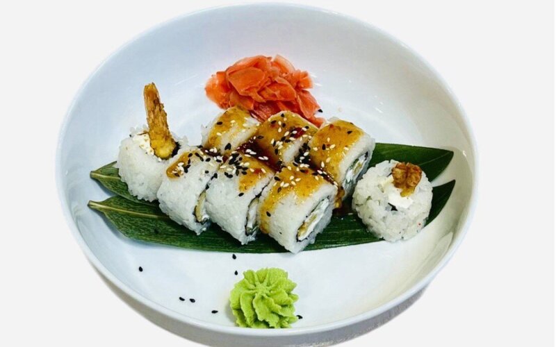 Роллы Огненная креветка