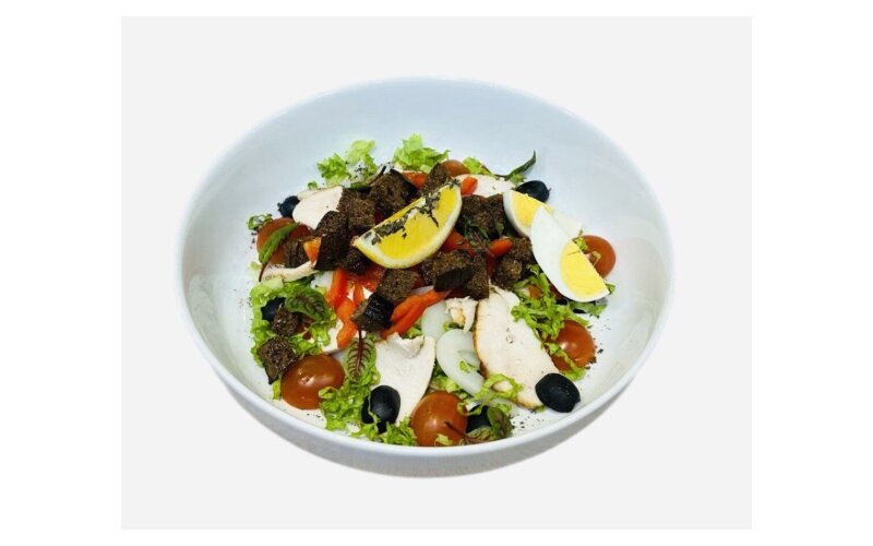 Салат Тиффани с кальмарами