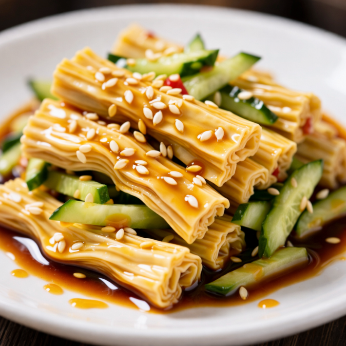 Салат из спаржи