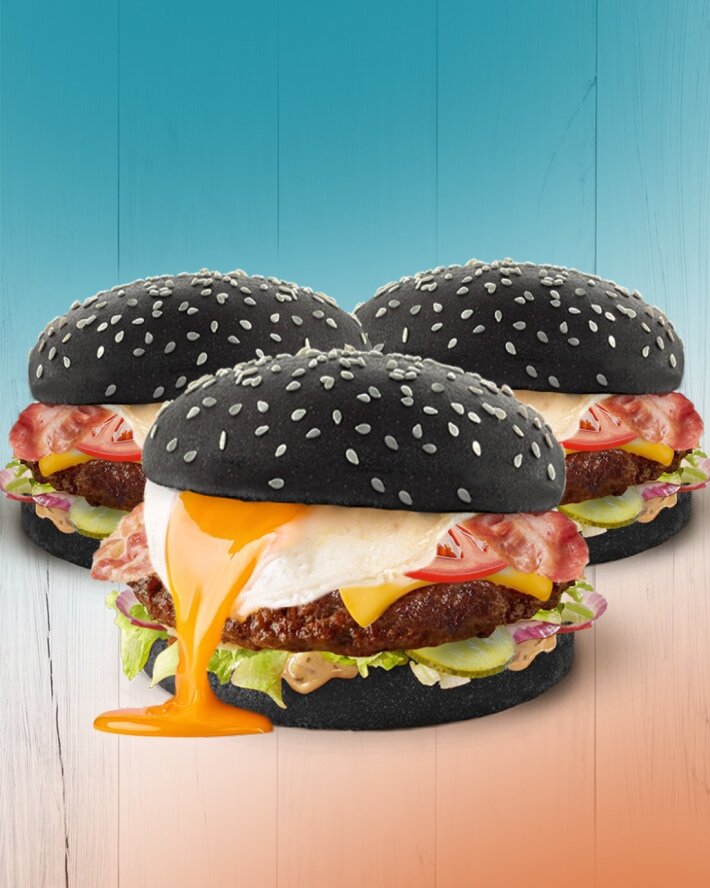 Тройное черное комбо