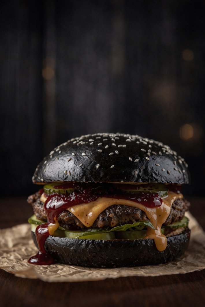 Бургер «Шведский Black»
