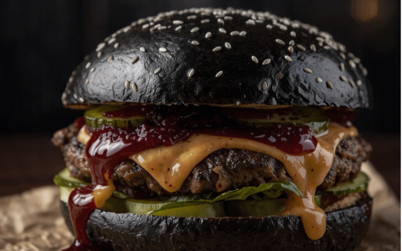 Бургер «Шведский Black»