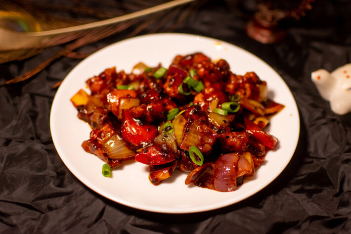 Devil chicken spicy