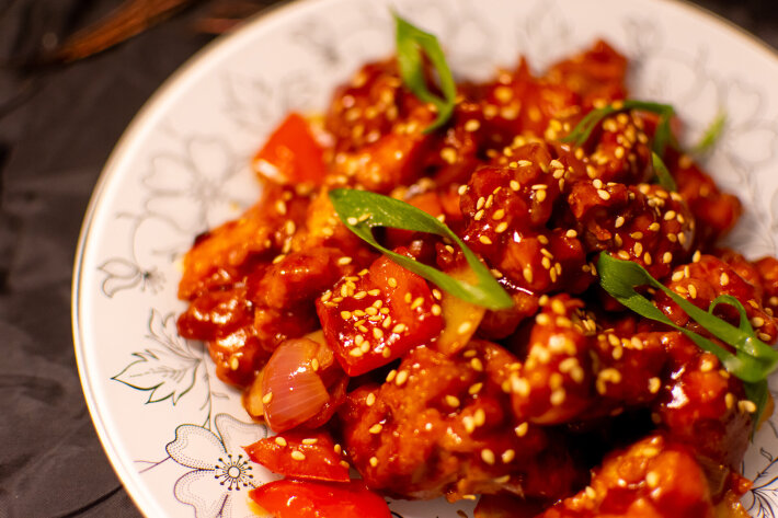 Devil chicken medium