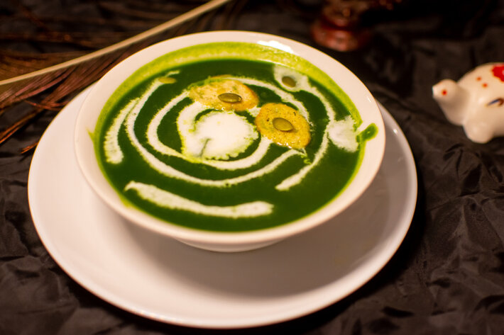 Spinach soup