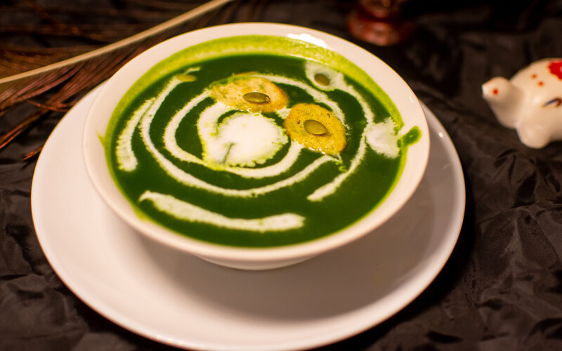 Spinach soup