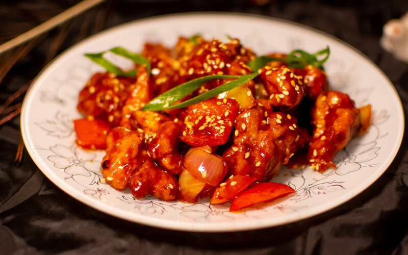 Honey devil chicken mild