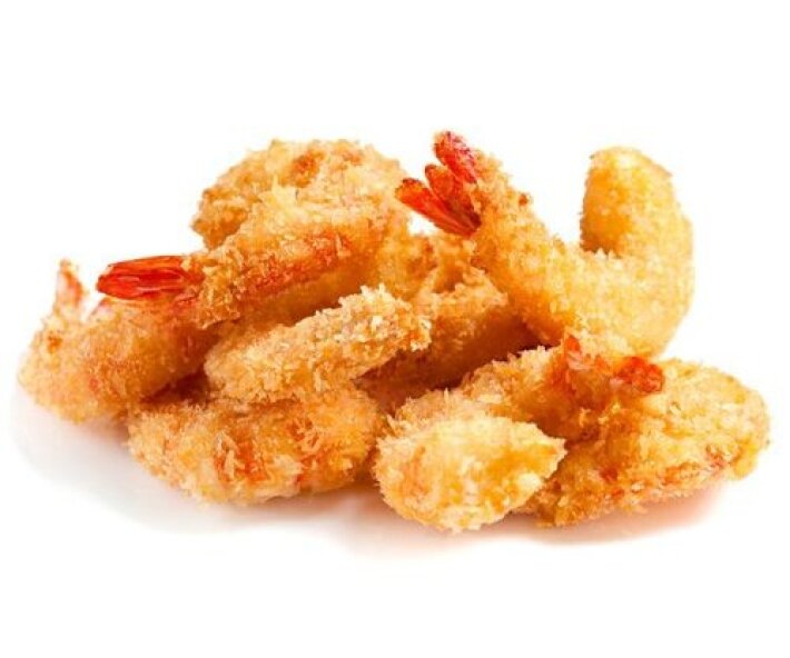 Тигровые креветки в темпуре с соусом