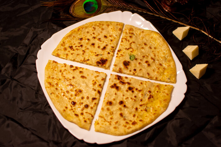 Cheese paratha
