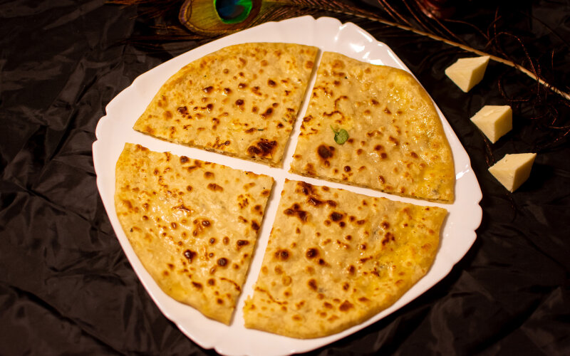 Cheese paratha
