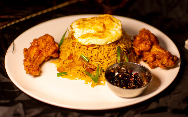 Плов «Nasi Goreng Indonesia spicy»