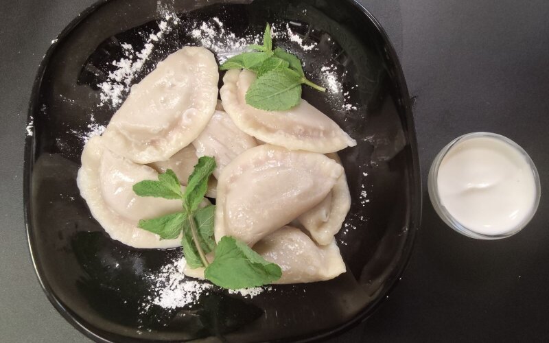 Вареники с картошкой и грибами