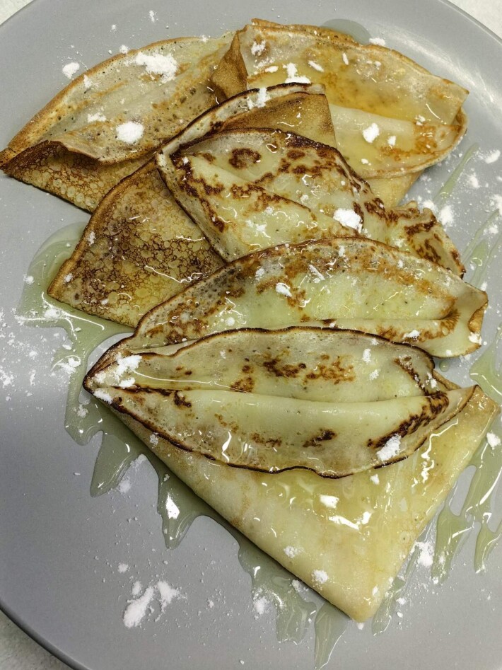 Блинчики с медом