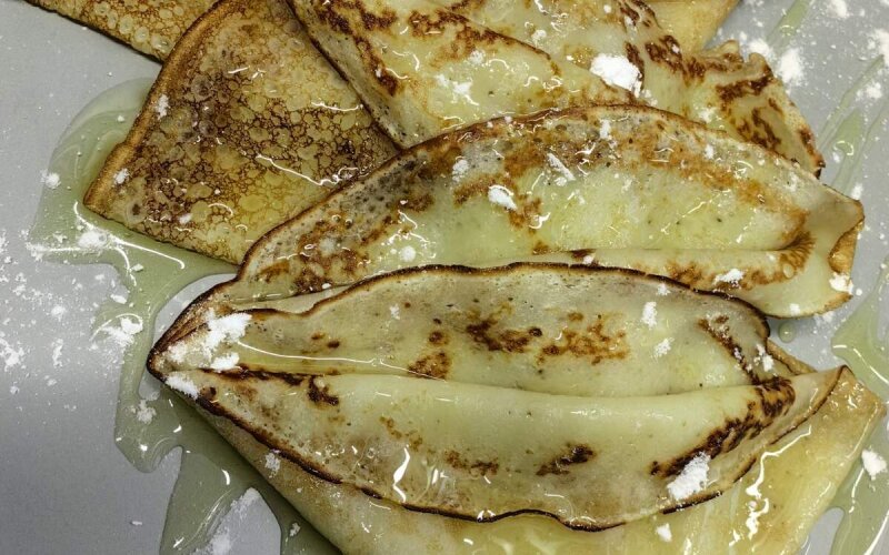 Блинчики с медом