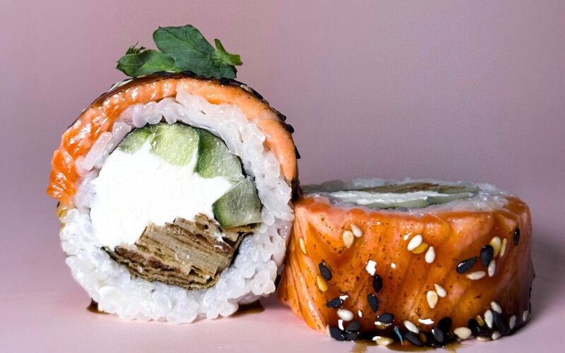 Ролл «Филадельфия терияки»