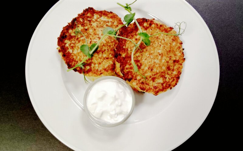 Драники фаршированные мясом