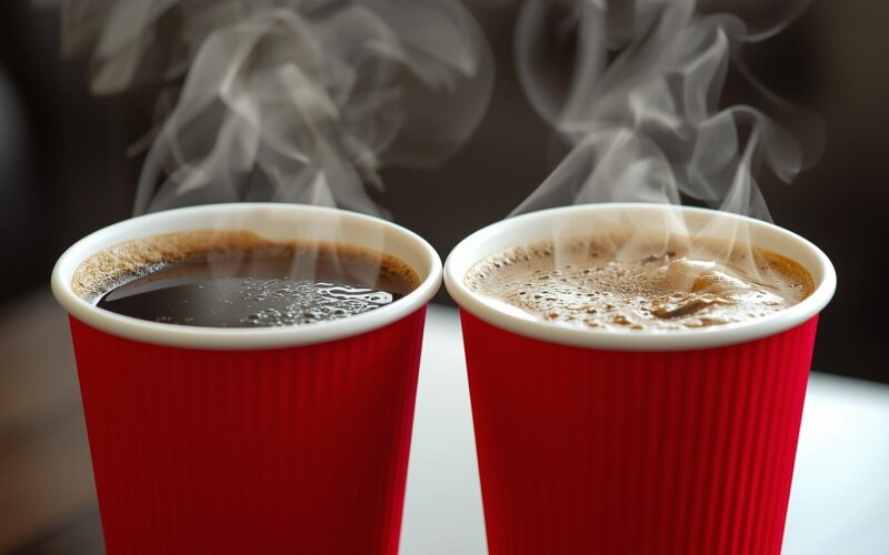 Кофе "Малиновый Раф"