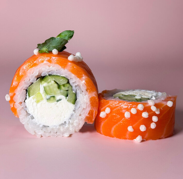 Ролл «Филадельфия с огурцом»