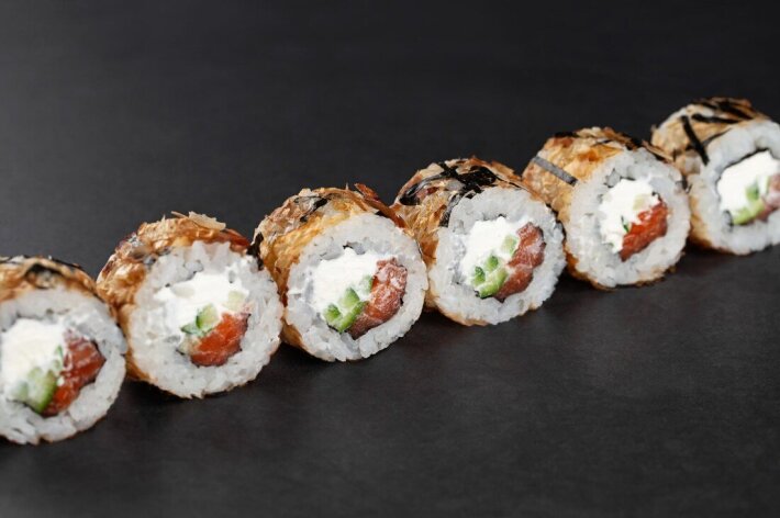 Бонито с лососем