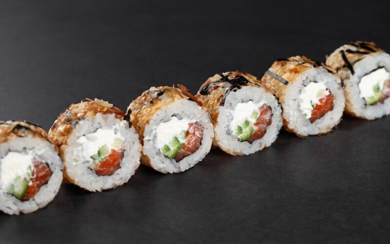 Бонито с лососем