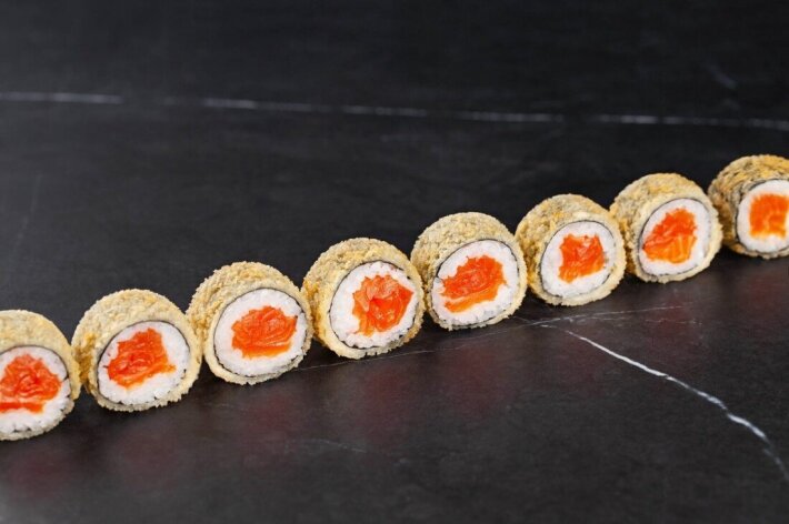 Мини лосось «Темпура»