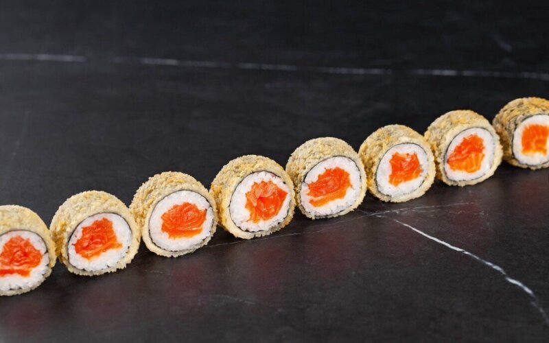 Мини лосось «Темпура»