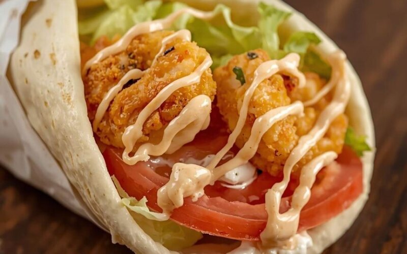 Шаурма Королевская с креветками