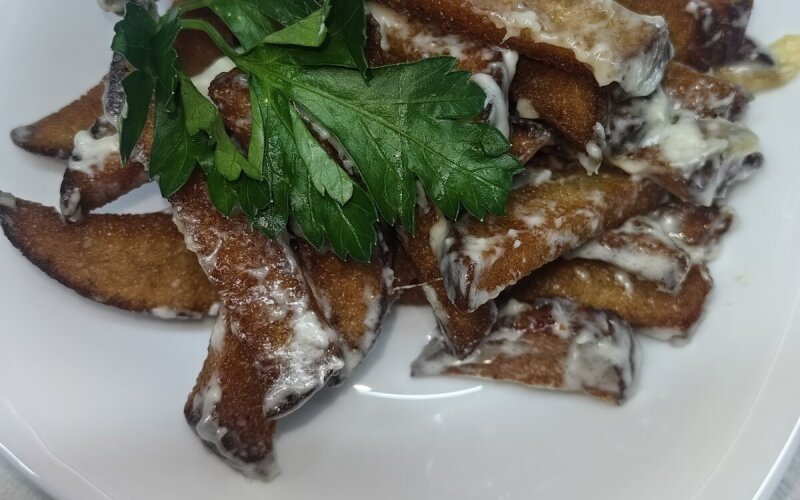 Гренки к пиву с сыром