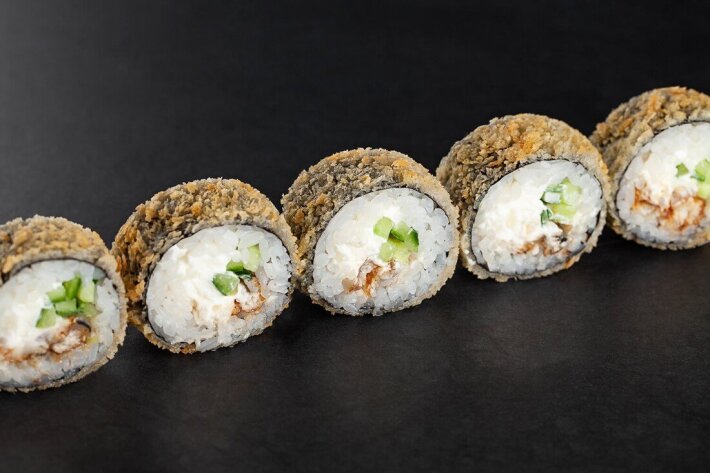 Угорь в темпуре