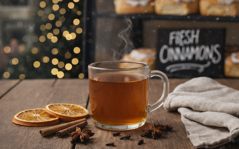 Чай чёрный «Пряный апельсин» в стике