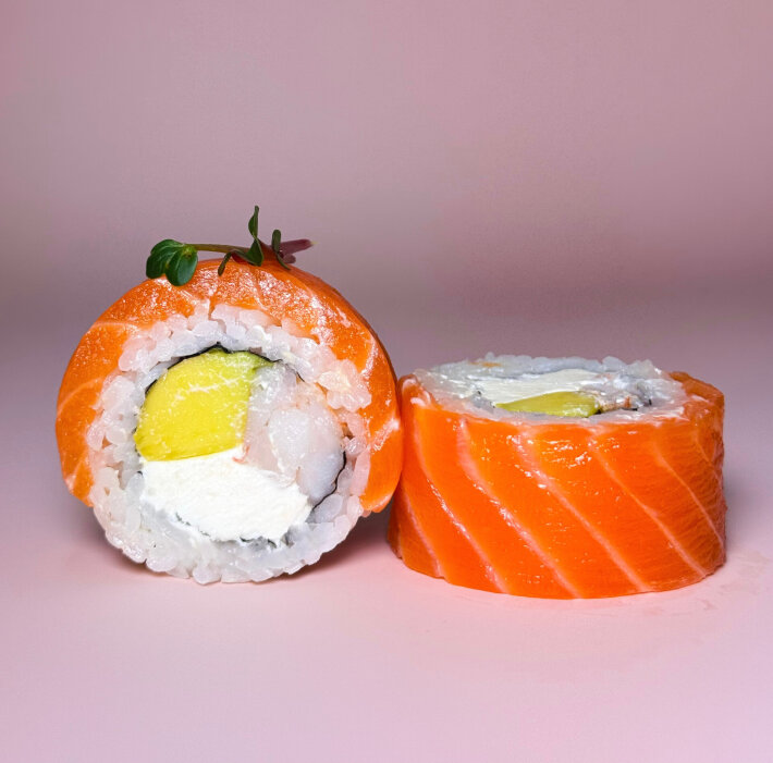 Ролл «Фила с креветкой и авокадо»