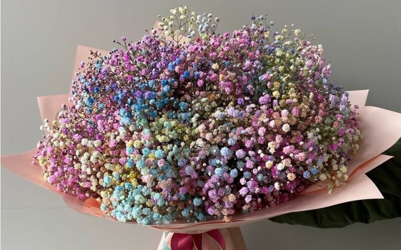 Букет «Гипсофила микс»