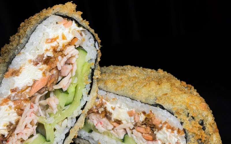 Бургер «Терияки лосось» №4