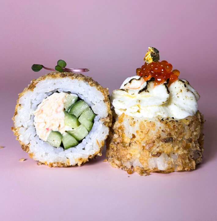 Запеченный ролл «Тоби»