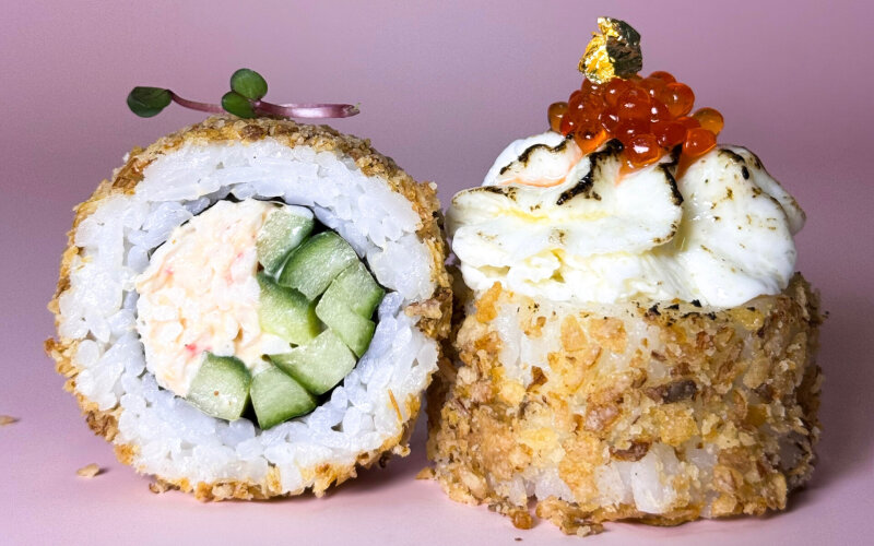 Запеченный ролл «Тоби»