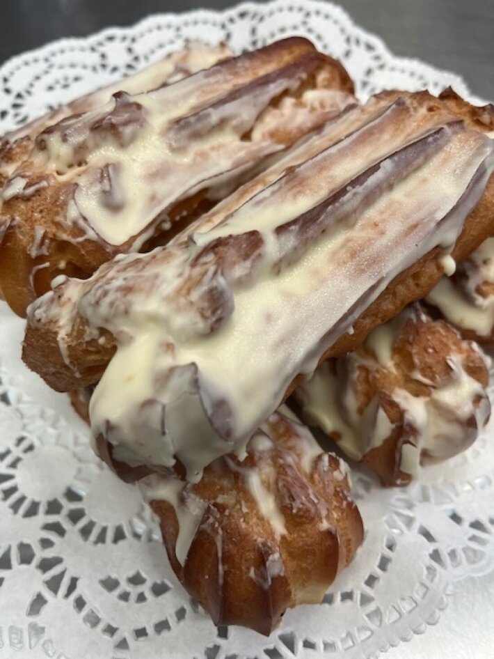 Эклер на сливочном масле