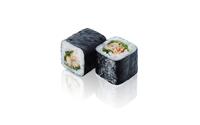 Острый ролл с угрём