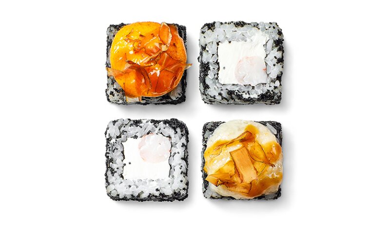 Ролл Запечённая креветка Лемонграсс