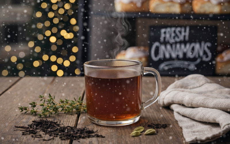 Чай чёрный с чабрецом в стике