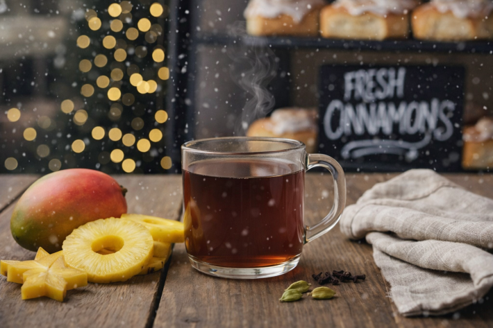 Чай чёрный «Тропические фрукты» в стике