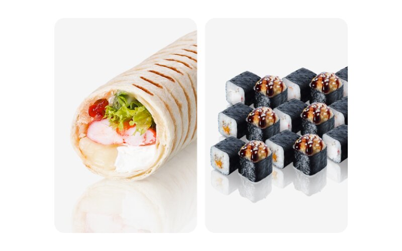 Комбо Донер с креветками и Капибокс