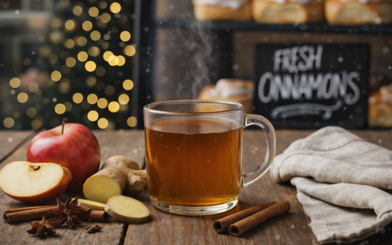 Чайный напиток «Яблоко-имбирь» в стике