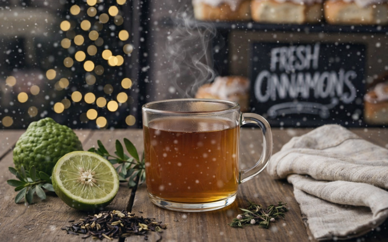 Чай чёрный «Бергамот» в стике