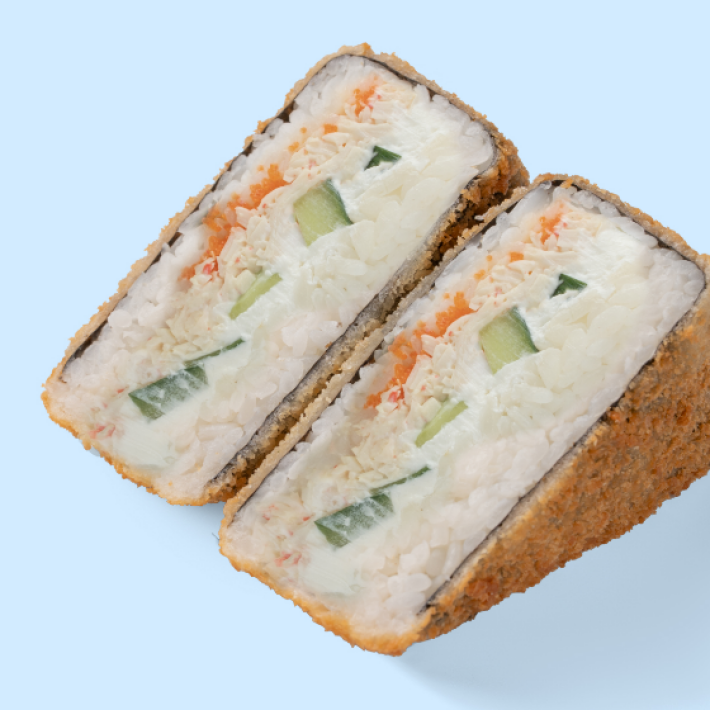 Енигири темпура с крабом