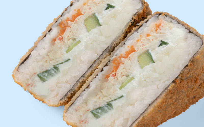 Енигири темпура с крабом