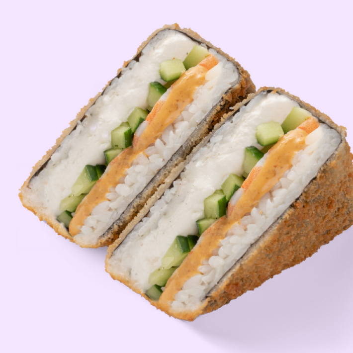 Енигири темпура с креветкой